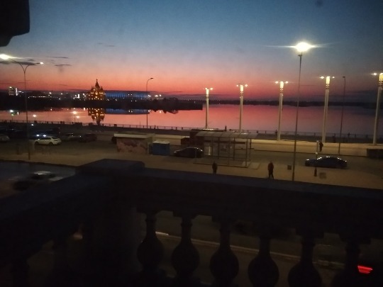 Фотография Нижнего Новгорода на закате солнца