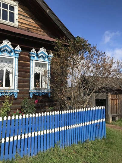 Фотография дома в этнографическом музее Козьмодемьянска