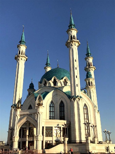 Фото главной мечети Казани Кул-Шариф