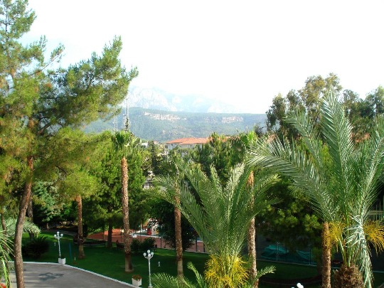 Фото с балкона в номере турецкого отеля Larissa Phaselis Princess