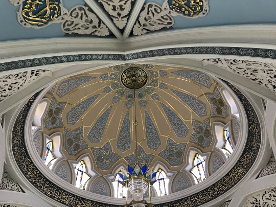 Фото свода мечети Кул-Шариф в Казани