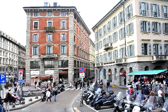 Фото исторических зданий Милана