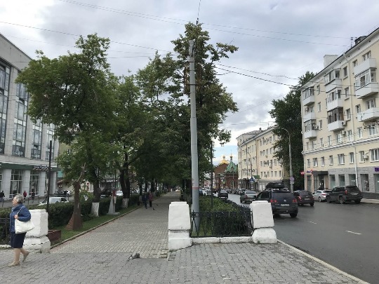 Фотография пермской улицы Компрос