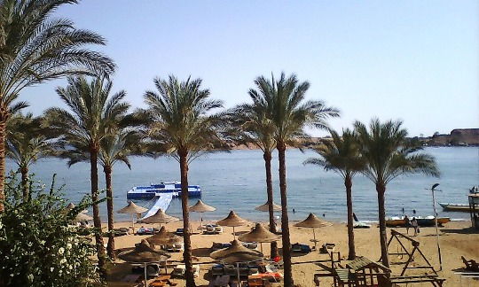 Фото красивейшего пляжа Шарм Эль Шейха