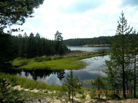 Фотография озера Унзово в Сосновском районе Нижегородской области