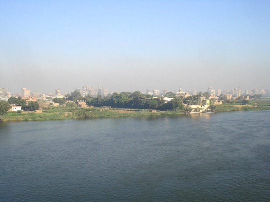 Фотография великой реки Нил в Каире