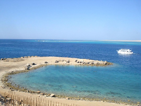 Фото морской бухты Сафага Бич в Египте
