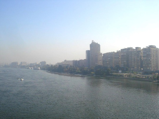 Фотография набережной реки Нил в Каире